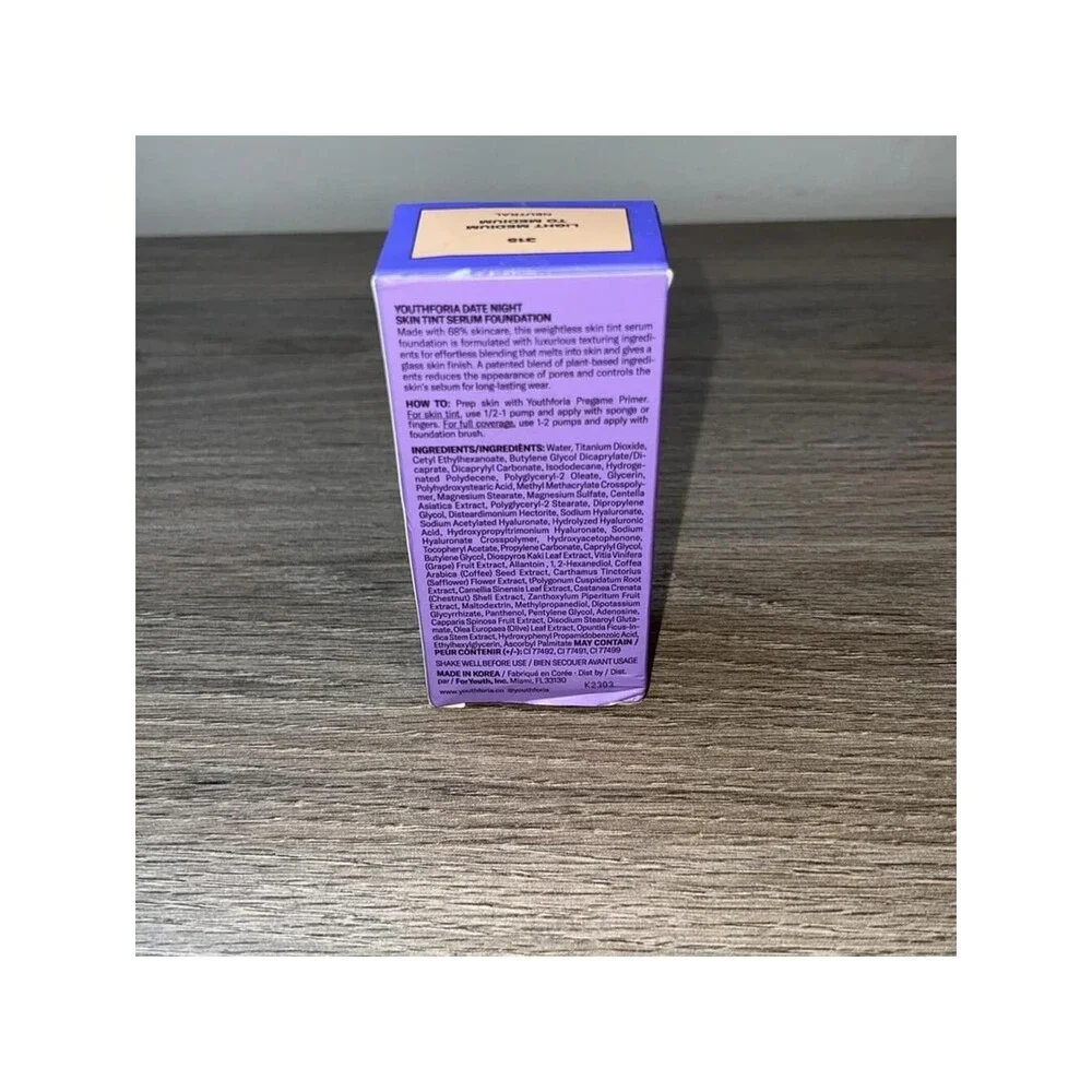 Date Night Skin Tint Serum Foundation - Light Medium to Medium
